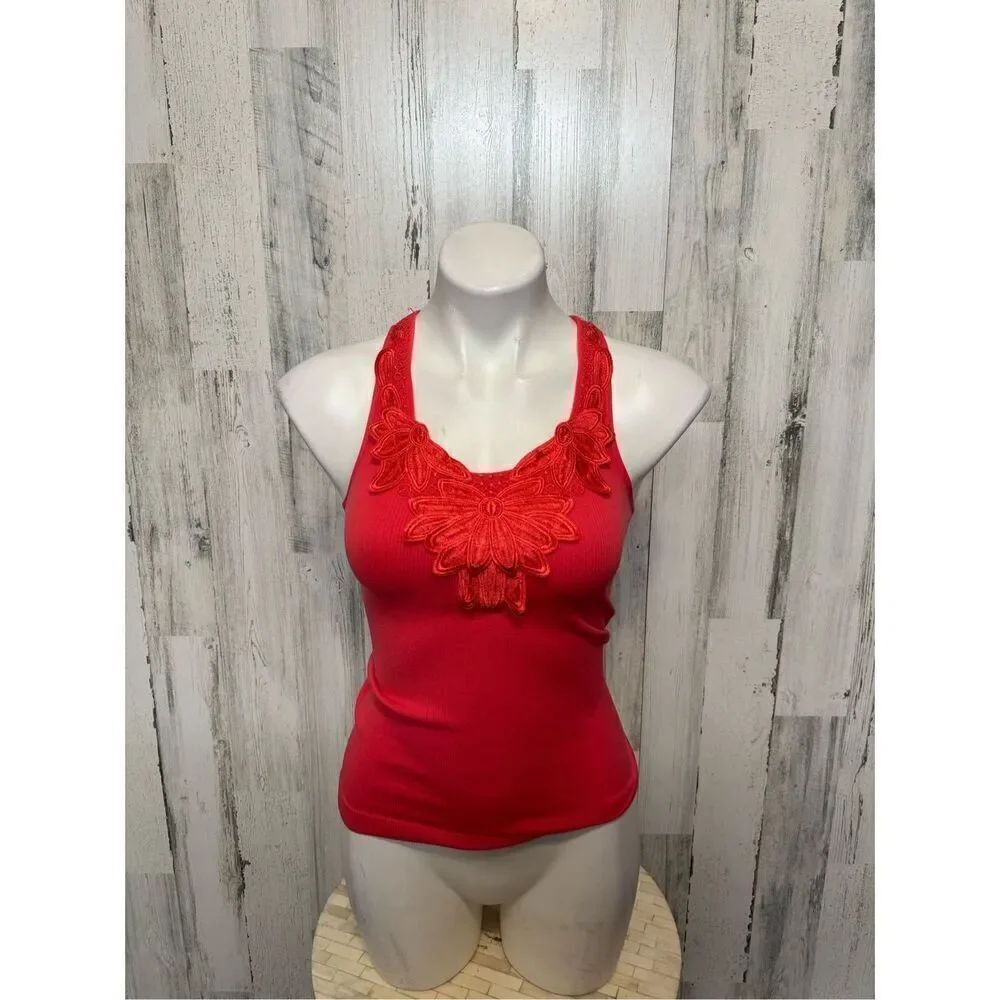 Hot pink tank top